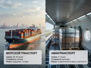 Что выгоднее везти из Индии: морем или авиацией